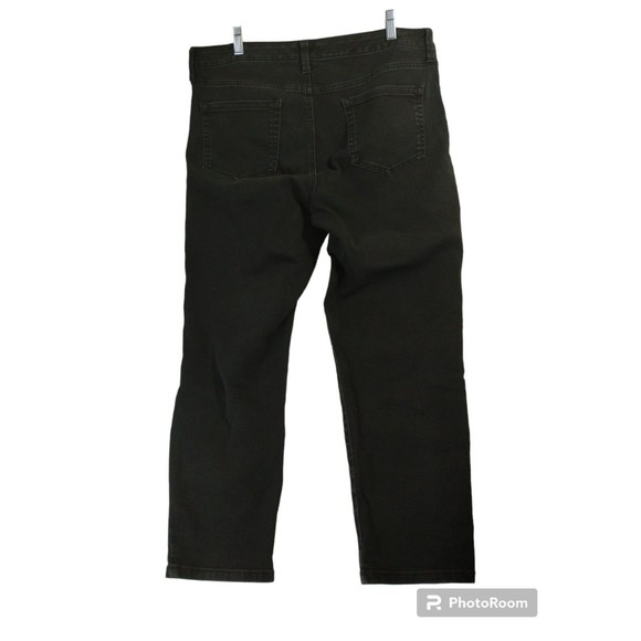 Charter Club Denim - Charter Club Jeans Size 16 Bristol Skinny Zip Cotton Poly Blend Black Casual